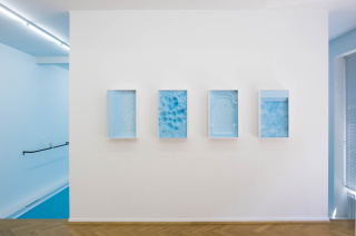 Pools 1-4, 2018 Miriam Jonas, Pools, 2018, A Constant State of Levitation, Galerie Berhard Knaus Fine Arts, Frankfurt