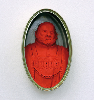 Miriam Jonas, Polka Pope, red, 2011