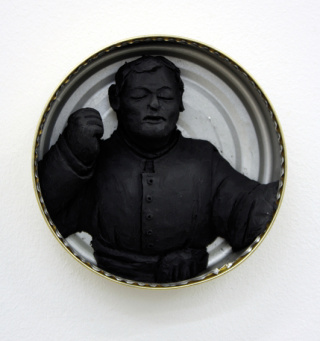 Miriam Jonas, Polka Pope, black, 2011